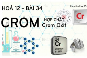 Tính chất hoá học của Crom (Cr), Crom oxit và hợp chất của Crom - hoá 12 bài 34